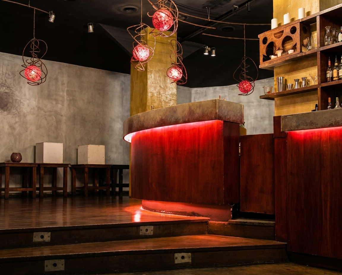 Ambiente lounge in resina